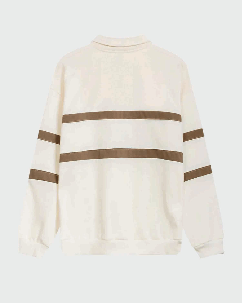 Kaotiko Crew Polo Berwin Wit / Bruin  voor