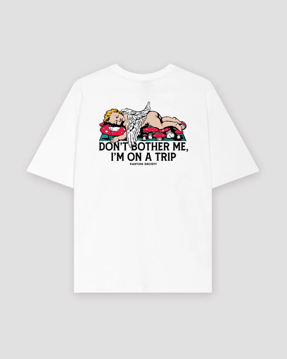 Kaotiko Busy Cupid T-shirt Wit