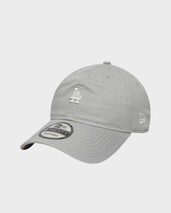 New Era LA Mini Logo 9Twenty Adjustable Cap Grijs