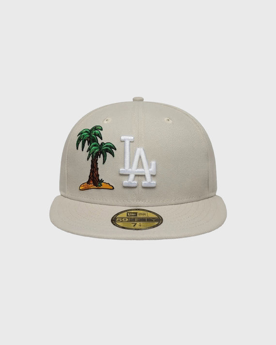New Era Los Angeles Dodgers 59Fifty Food Cap Beige