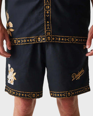 LA Dodgers Taping Shorts Black