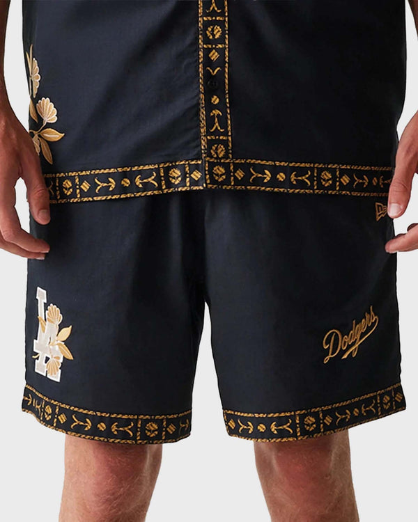 LA Dodgers Taping Shorts Black