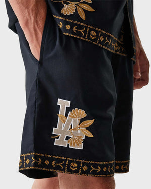 LA Dodgers Taping Shorts Black