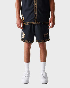 LA Dodgers Taping Shorts Black