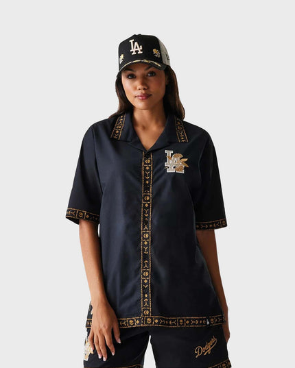 La dodgers Taping Shirt Black