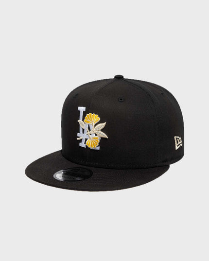 New Era Los Angeles Dodgers 9Fifty Floral LA Snapback Zwart