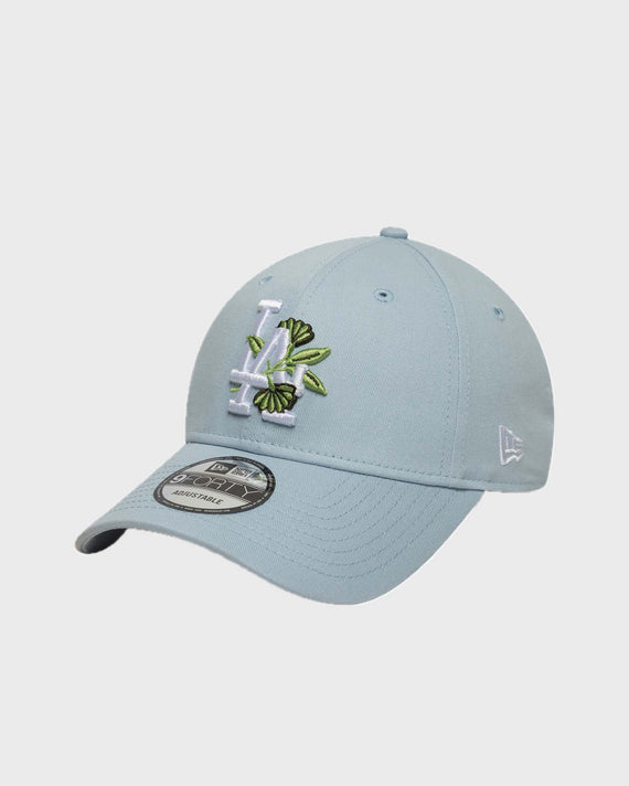 New Era Los Angeles Dodgers Floral 9Forty Adjustable Cap Lichtblauw