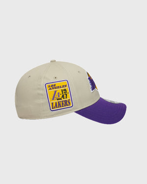 New Era Lakers Contrast Patch 9Forty Adjustable Cap