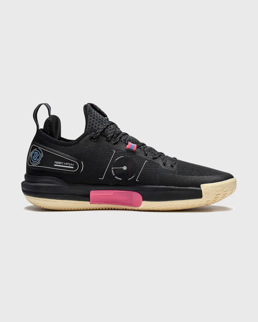 Li-Ning Speed 9 Basketbalschoen Zwart