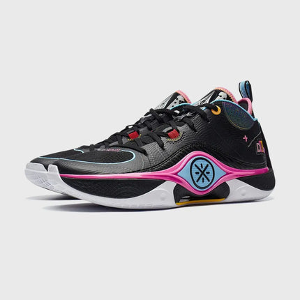 Li-Ning Way of Wade Shadow 5 Miami Nights Basketbalschoen Zwart