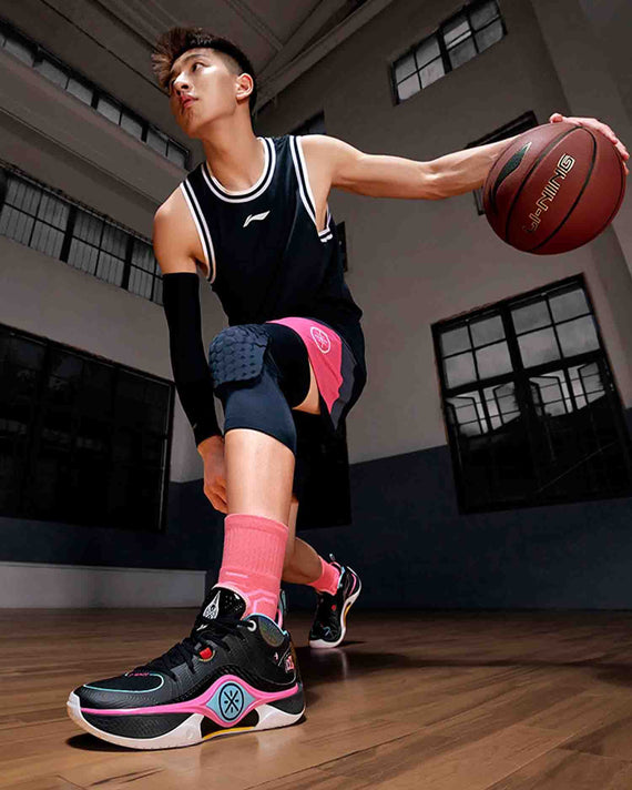 Li-Ning Way of Wade Shadow 5 Miami Nights Basketbalschoen Zwart