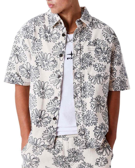 Project X Paris Street Bloom Polo Weiß