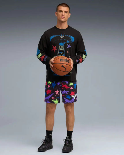 Puma MB.04 Team LaMelo Ball Basketballschuh Schwarz