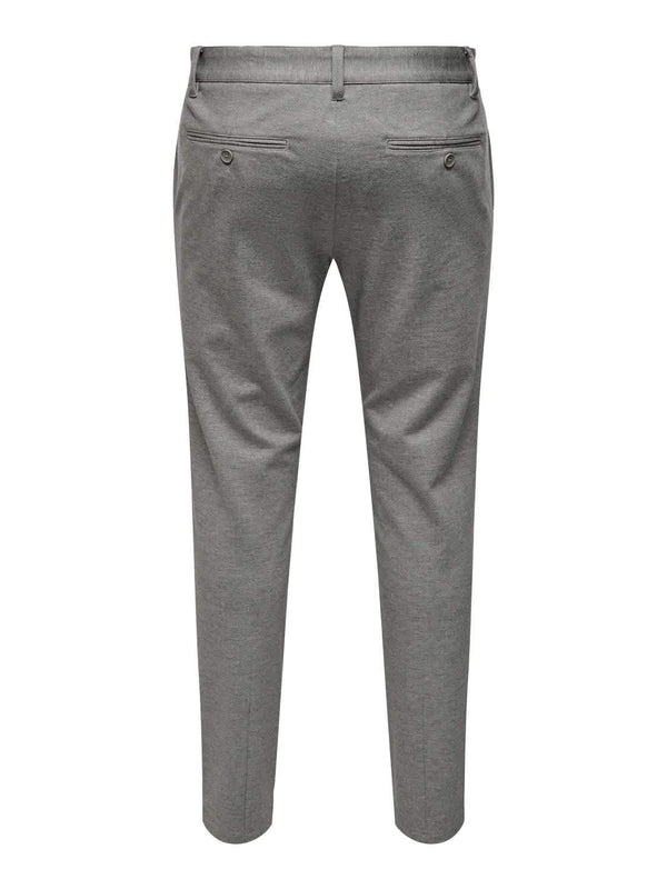 Mark Pant Herringbone Print OLive Night