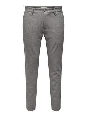 Mark Pant Herringbone Print OLive Night