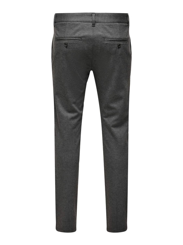 Mark Pant Herringbone Print OLive Night