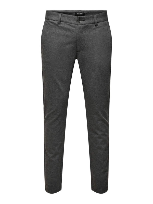 Mark Pant Herringbone Print OLive Night