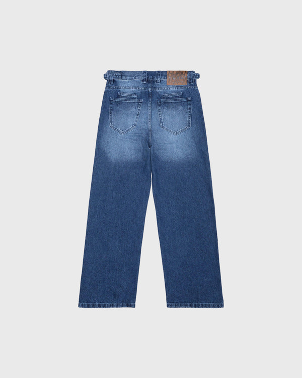 Mirage Denim Groen achteraanzicht
