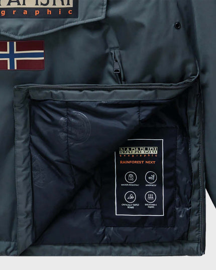 Napapijri Rainforest Next Anorak Jas Groen