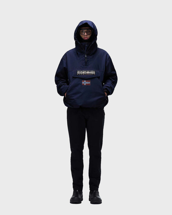 Napapijri Rainforest Next Anorak Jacket Navy Blue
