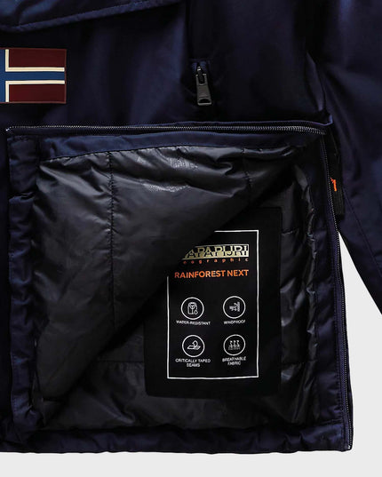 Napapijri Rainforest Next Anorakjacke Marineblau