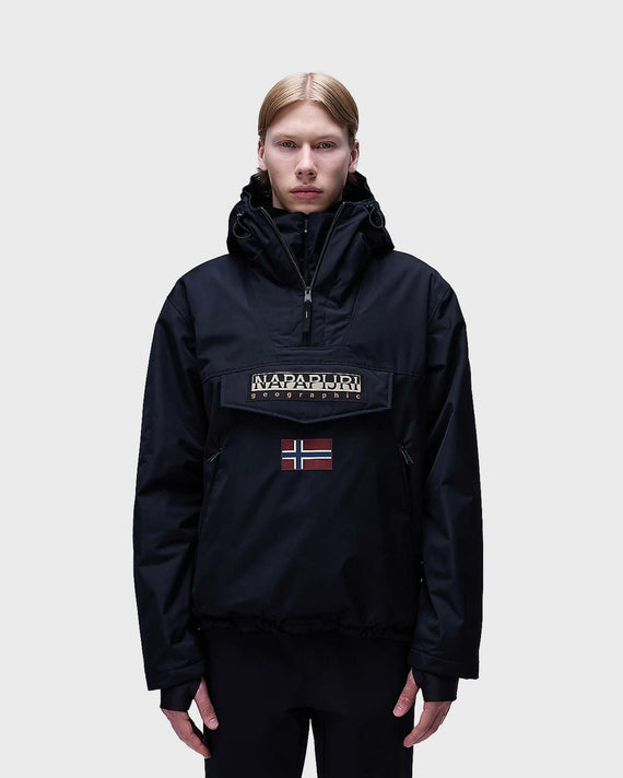 Napapijri Rainforest Next Anorak Jacket Black