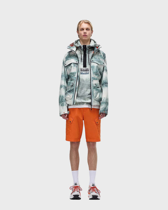 Napapijri Tora Half Zip Hoodie Groen