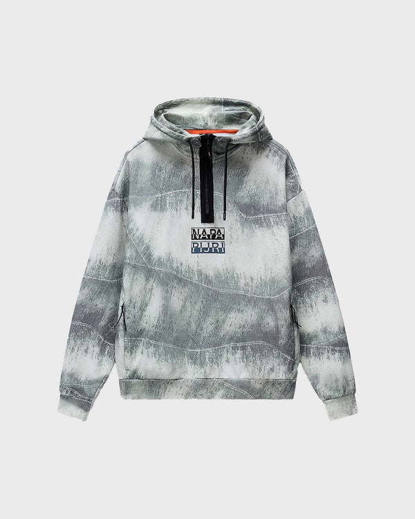 Napapijri Tora Half Zip Hoodie Groen