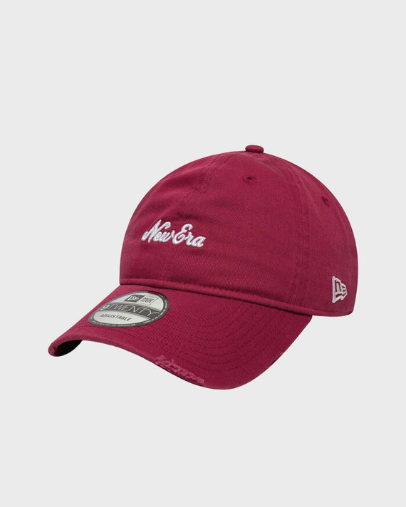 New Era 9Twenty Distress Cap Rood