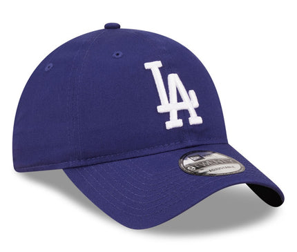 New-Era-Los-Angeles-Dodgers-MLB-9Forty-Cap-Blauw-zijkant-Links