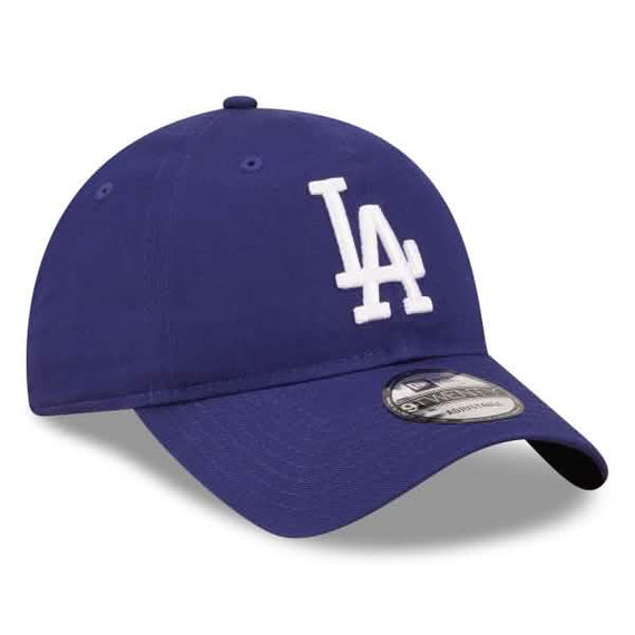 New-Era-Los-Angeles-Dodgers-MLB-9Forty-Cap-Blauw-zijkant-Links