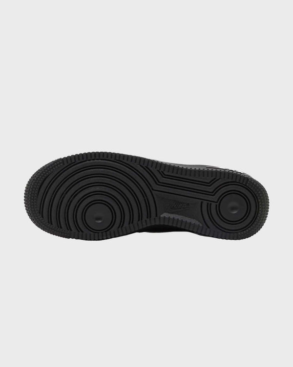 Nike Air Force 1 GS Zwart Wit zoolaanzicht