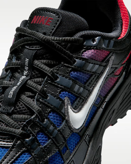 Nike P-6000 Sneaker Zwart / Blauw / Rood Fade