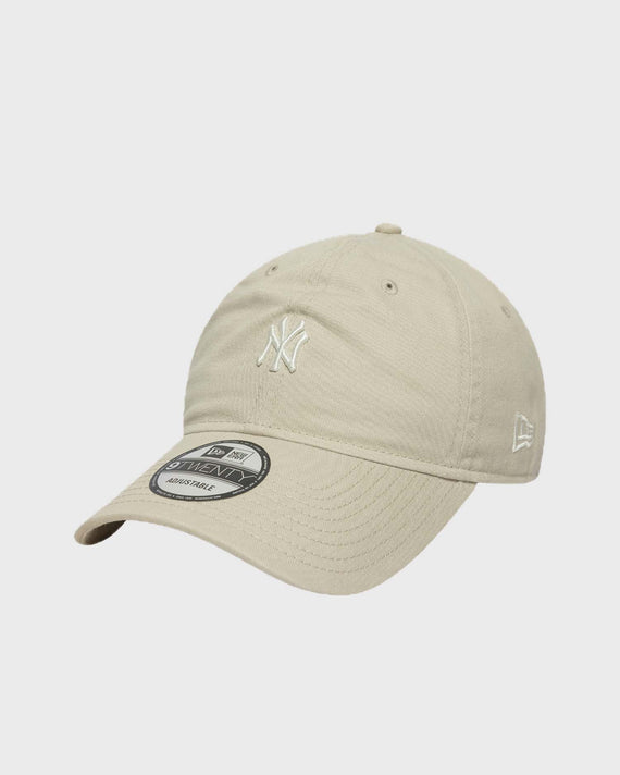 New Era New York Yankees Mini Logo 9Twenty Adjustable Cap Beige