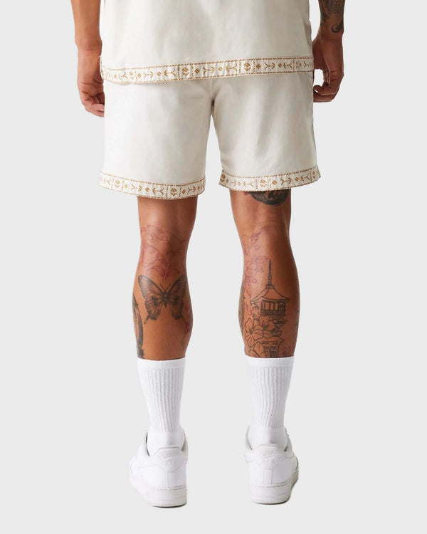 New York Yankees Taping Shorts Off White