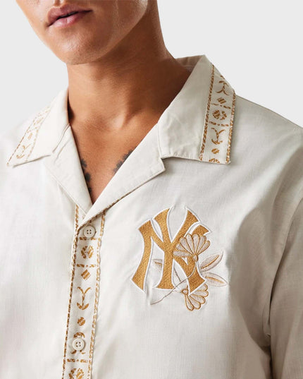 New York Yankees Taping Shirt Off White