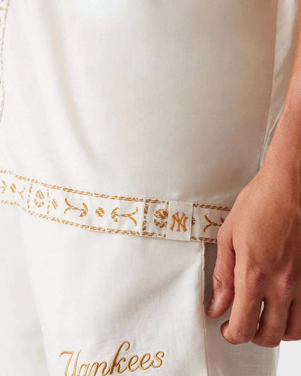 New York Yankees Taping Shirt Off White