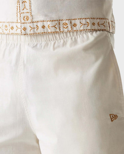 New York Yankees Taping Shorts Off White