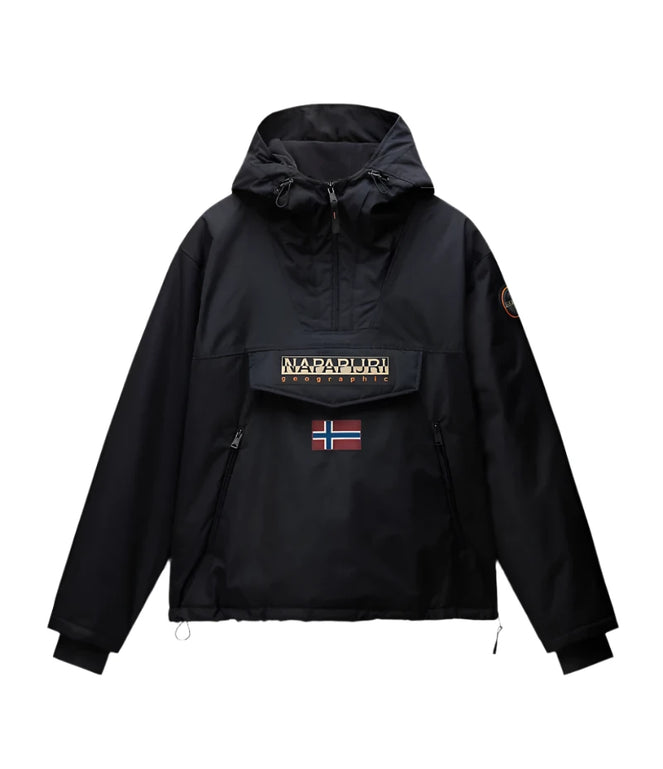 Napapijri Rainforest Next Anorak Jacket Black