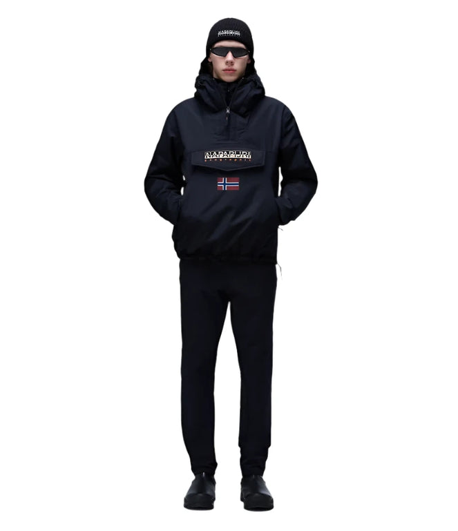 Napapijri Rainforest Next Anorak Jacket Black