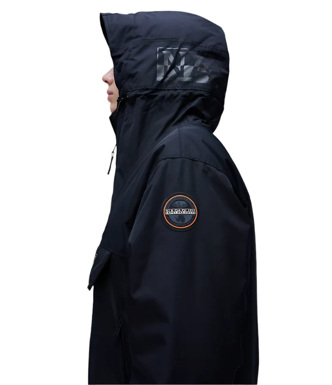 Napapijri Rainforest Next Anorak Jacket Black