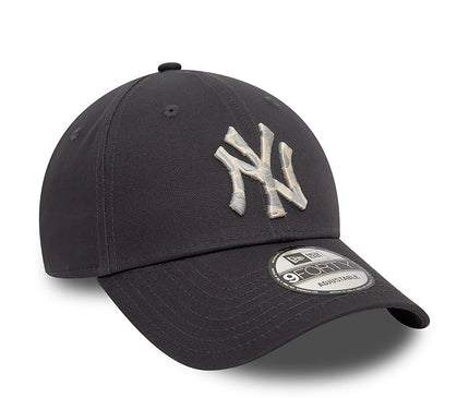 New-Era-New-York-Yankees-Animal-Infill-9Forty-Adjustable-Cap-Grey-Left