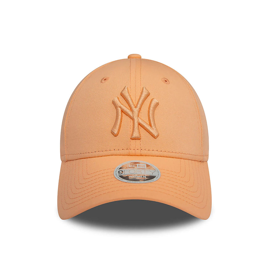 New York Yankees Womens League 9Forty Cap Pastel Orange