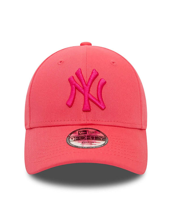 New-York-Yankees-9Forty-Youth-Cap-Neon-Pink-Center
