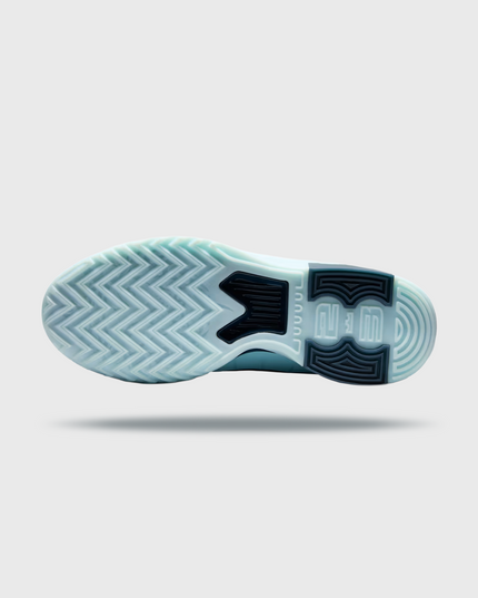 Nike LeBron Witness 9 Basketbalschoen Blauw onderaanzicht