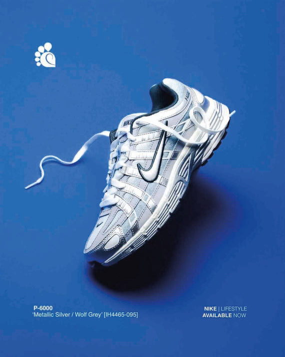 Nike P-6000 Sneaker Zilver MARK