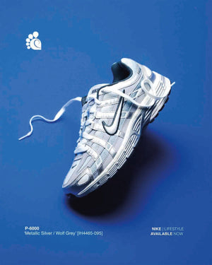 Nike P-6000 Sneaker Zilver MARK