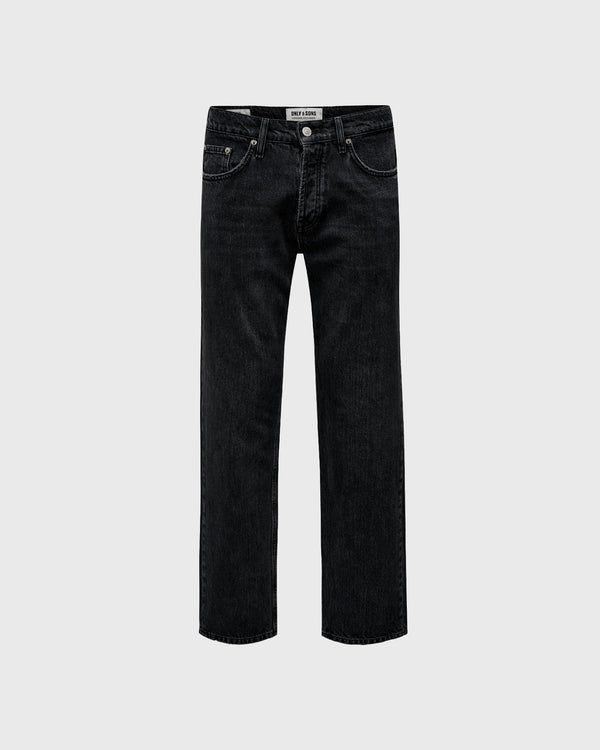 Jean Edge Straight 6985 Noir