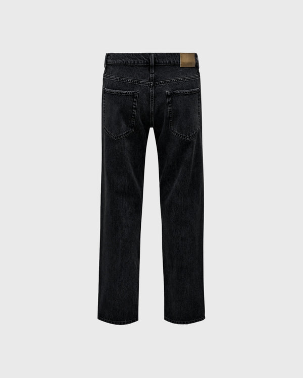 Jean Edge Straight 6985 Noir