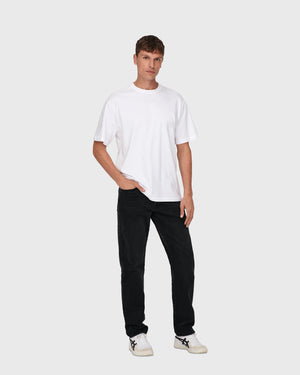 Jean Edge Straight 6985 Noir